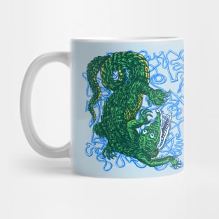 Yacaré del Paraná by Maximiliano Lopez Barrios Mug